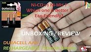 Duracell AAA RECHARGEABLE 750mAh Battery | Best Rechargeable Battery | UNBOXING & REVIEW