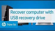 Recover Your HP Computer with a USB Recovery Drive | HP Computers | HP Support