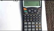 Combinations using your Sharp EL-531W calculator