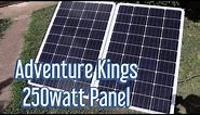 KINGS 250w SOLAR PANEL with MPPT Regulator - My Setup and Review