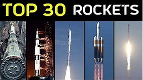 Top 30 Tallest Rockets Launched in the World