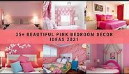 35+ Beautiful PINK BEDROOM DECOR IDEAS 2021 | Cute Wall Color Interior Design Haul Blush Living Room
