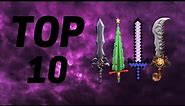 TOP 10 GODLY KNIVES!! | MM2 | ROBLOX