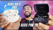 Realme Buds Air 5 Pro Vs Oneplus Buds Pro 2 R | 4499/- Vs 9999/- Which one you should buy?
