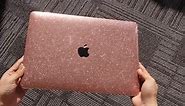 Glitter Rose Gold MacBook Case(IMD technology)-Vibrant&Vivid