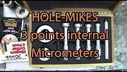 SPI 3 points inside Micrometer, How to use a Holetest type to measure inside diameters