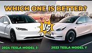 Comparing 2023 Tesla Model Y Vs. 2024 Tesla Model 3: Which One to Choose?