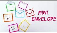 Cute Mini Envelopes Making / Easy Mini Envelopes / Handmade Envelopes Making / Envelopes Making