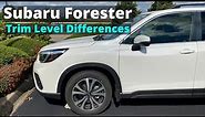 2019-2023 Subaru Forester Trim Levels Explained: Base, Premium, Sport, Limited, and Touring