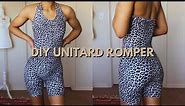 DIY Unitard Romper/Bodysuit! Tutorial