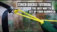 How to set up your Cinch Buckle Hammock Suspension System Tutorial: The Easy way to set up a hammock