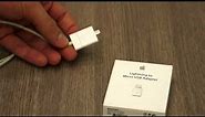 Apple 30 pin to Lightning Adapter and Micro USB to Lightning Adapter Review - iGyaan