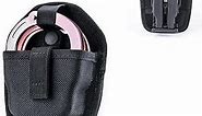 NEXTORCH Handcuff Holder Heavy Duty Nylon Handcuff Case with Belt Clip for Chain Handcuff, Hinged Handcuff and Folding Rigid Handcuff Holster Belt Clamp Handcuff Pouch for Duty Belt Tactical Vest V12