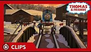 The Frozen Turntable at Tidmouth Sheds | Steam Team Holidays | Thomas & Friends