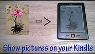 Pictures on your Amazon Kindle 4th Generation (ENGLISH)