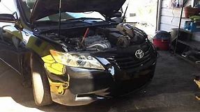 2008 Toyota Camry alternator removal 4 cylinder.