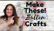 WAYS to REUSE OLD BUTTONS I Button DIY Crafts I DIY BUTTON ART