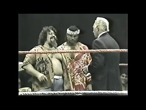 Jimmy Snuka in action Championship Wrestling Sept 18th, 1982