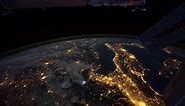 All Alone in the Night - Time-lapse footage of the Earth as seen from the ISS