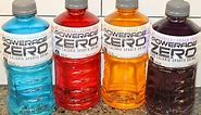 Powerade Zero Sports Drink: Mixed Berry, Fruit Punch, Orange & Grape Review