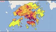 Hong Kong: Map of Constituency Areas