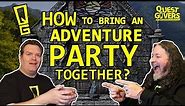How to bring a party together? Starting a campaign with characters meeting for adventure (D&D)