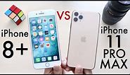 iPhone 11 Pro Max Vs iPhone 8 Plus! (Comparison) (Review)