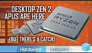 AMD Announces Ryzen 4000 Desktop APUs: 4700G, 4600G and 4300G with Zen 2