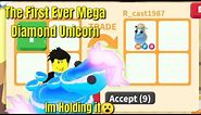 The First Ever Mega Diamond Unicorn in Adopt Me! | +Giveaway