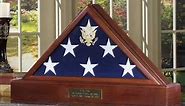 Burial Flag Display Case , Military flag cases