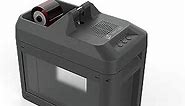 Smart-Bit: ID Card Printer Ink Ribbon Shredder - Includes Shredder, Bin, Power Supply, One Disposal Bag