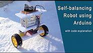 Self Balancing Robot Using Arduino