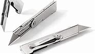 WORKPRO 3-Piece Quick Change Folding Pocket Utility Knife Set with Belt Clip
