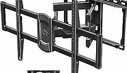 Mounting Dream Full Motion TV Mount for 42-75 inch TVs, TV Wall Mount Bracket with Dual Articulating Arms, Fits 12” / 16” Wood Studs with VESA 600x400mm up to 100lbs