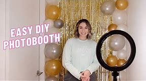 How to make your own photo booth for the best party
