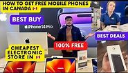 Best Mobile Plans In Canada|Cheapest Electronic Store @BestBuy| IPHONE 14 PRO Max, MackBook & CAMERA