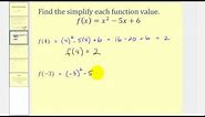 Function Notation