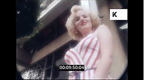 1980s Marilyn Monroe Impersonator, Hollywood, Los Angeles, 35mm