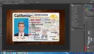 How to edit California Driver License Template Psd