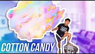 DIY WORLD'S GIANT COTTON CANDY EVER!