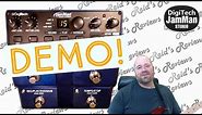 Brief DEMO! DigiTech JamMan Stereo Looper How To, Walk Through, Guitar Effects Pedal, Reid's Reviews