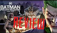 Batman The Long Halloween Review Part 1