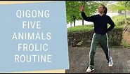 Qigong 5 Animals Frolic Routine - Daily Qigong Practice Beginner to Advanced
