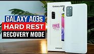 How To Hard Reset Samsung Galaxy A03s | Pattern/PIN Unlock
