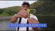 Fly fishing line holder v4.0 with magnet