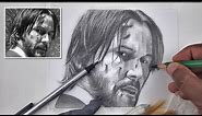 How To Draw John Wick: Step by Step