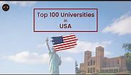 The Top 100 Universities In The USA | Best Universities In USA 2022
