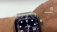 Rolex Apple Watch!!🤩🤩 #applewatch #applewatchultra #rolex #gmt #gmtmaster2 #customwatch #smartwatch #bandswatch #applewatchtips