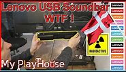 Lenovo USB Soundbar - I am Rather Disappointed - 1014
