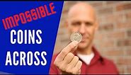 Coins Across Magic Trick For Beginners | 3 Coin Trick Tutorial | How To Do Coin Magic